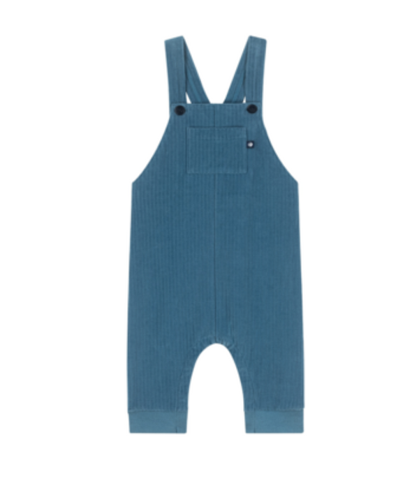 Baby's blue velour overall