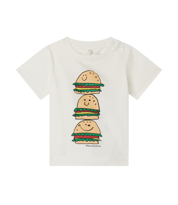 Baby's Veggie Burger Stack T-Shirt