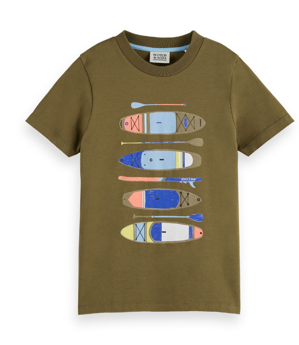 Boy Cotton Surfers T-Shirt