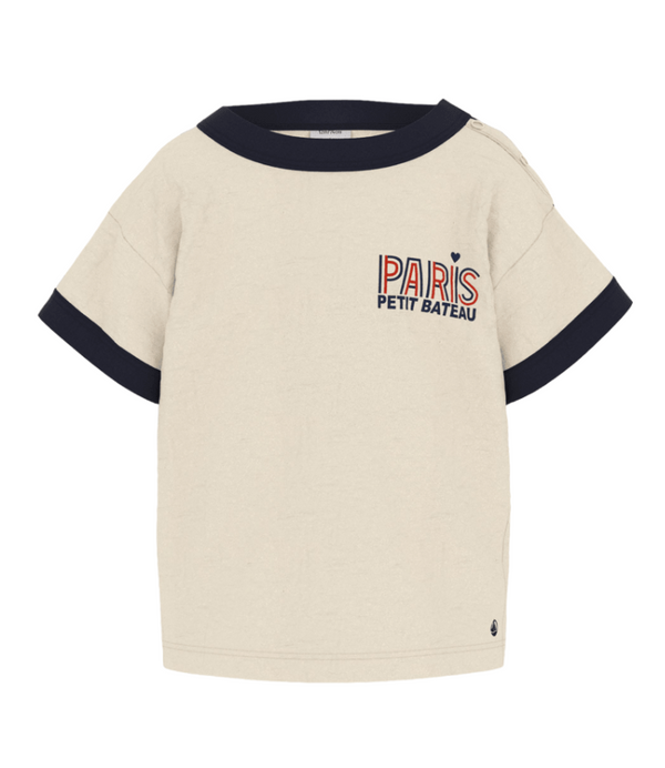 Baby Paris short-sleeve T-shirt