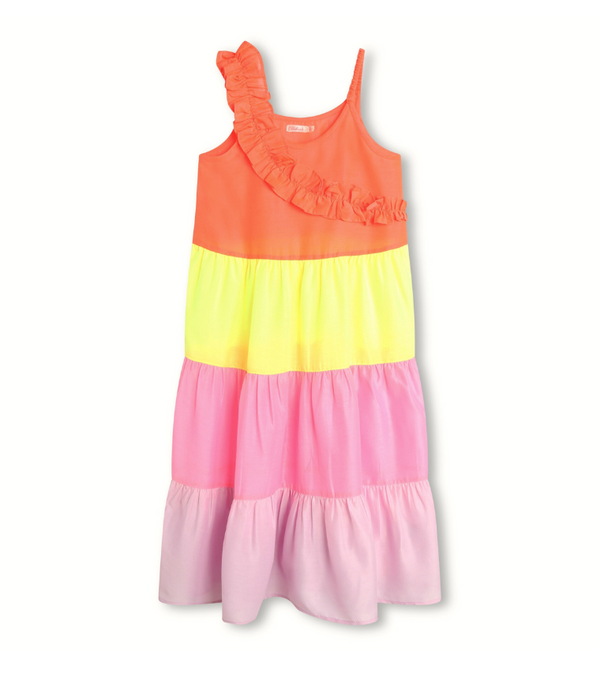 Girl Colorful Sleeveless Dress