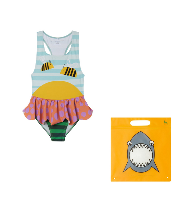 Girls Bumblebees Swimsuit UPF50+