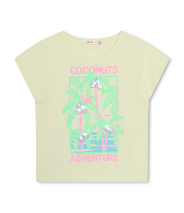 Girl T-Shirt Coconut palm tree T-shirt