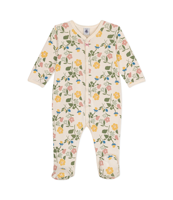 Baby Girl Floral Snap Sleepwear