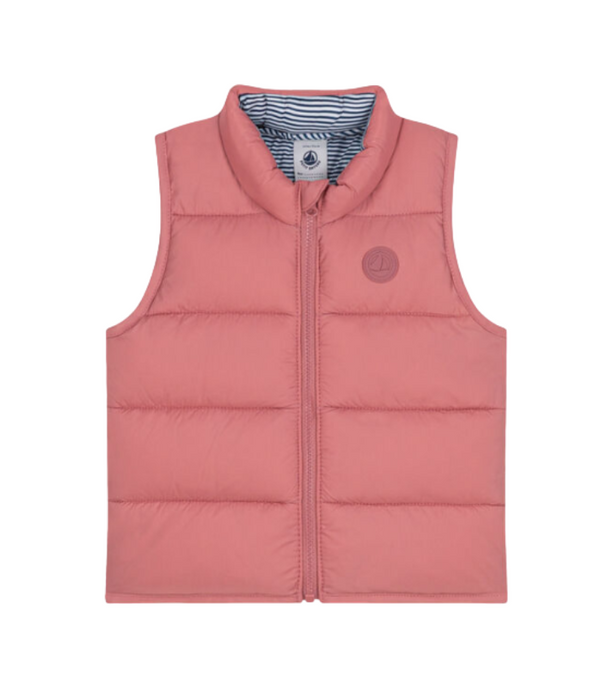 Baby Girl Vest Quilted Jacket