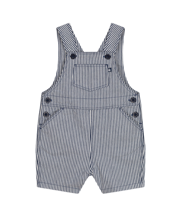 Baby Boy Stiped Short Overall