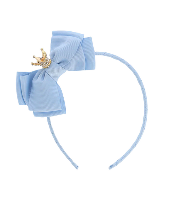 Blue Crown headband