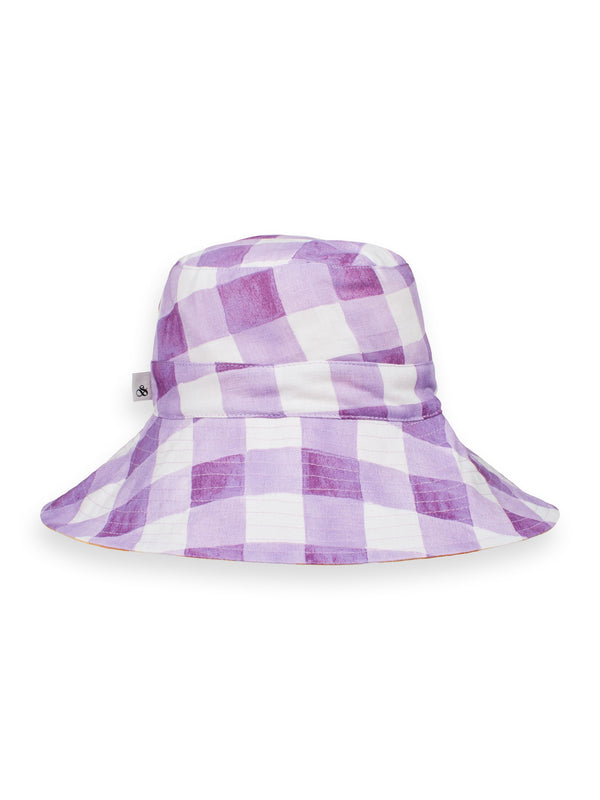 Girl reversible bucket hat