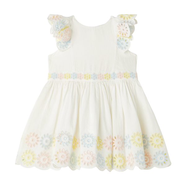 Baby girl light Floral detail dress