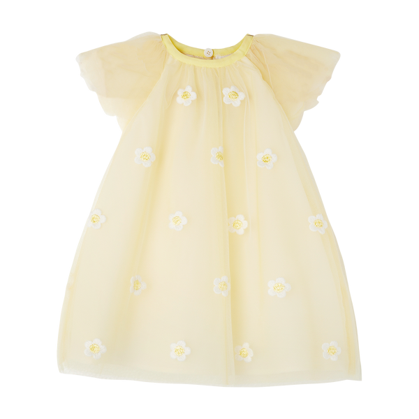 Baby girl daisy Tulle dressy dress