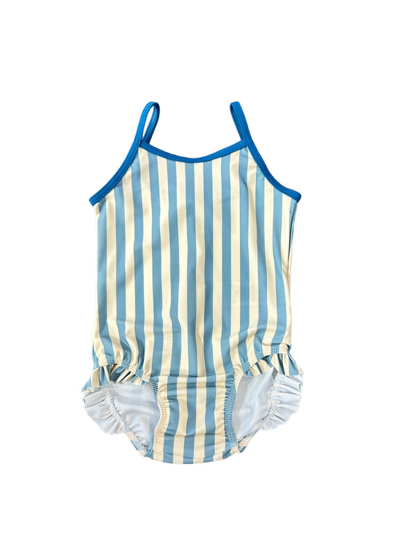 Baby girl striped swimsuit
