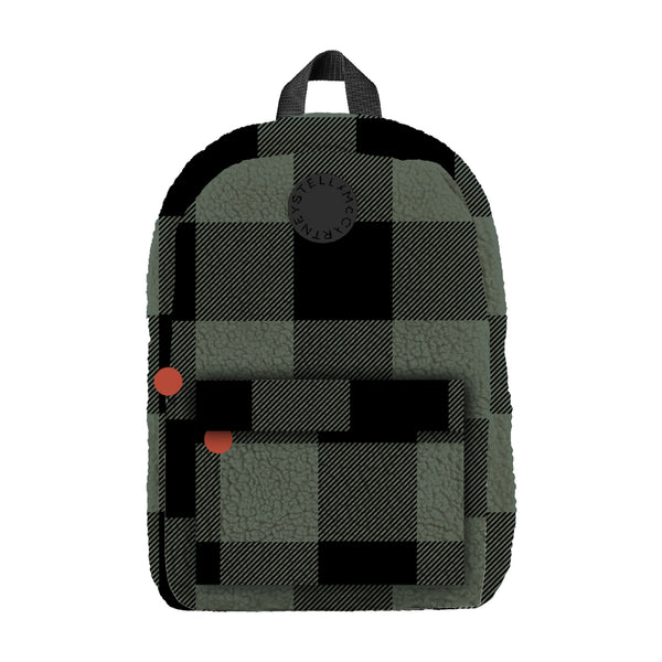 Boy Checkboard Teddy Backpack