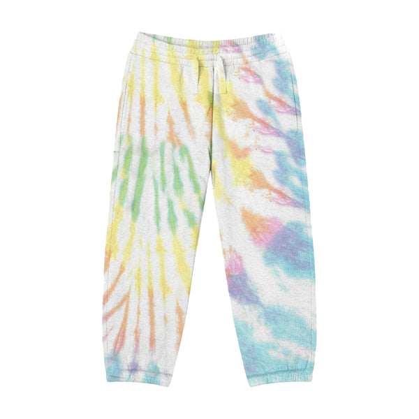 Girl Tie-Dye Joggers with Love Print