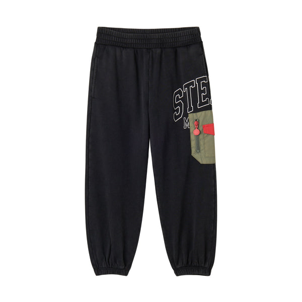 Boy Joggers with Stella Logo Print and Pocket