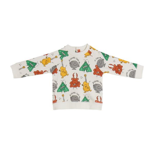 BABY BOY BUG BAND SWEATSHIRT