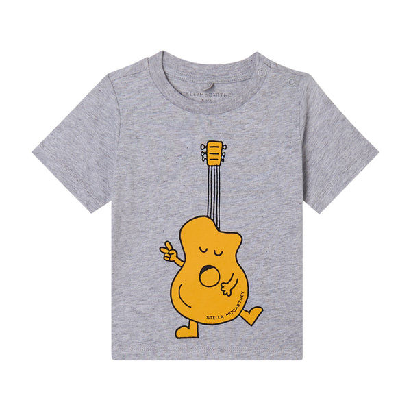 BABY BOY SS T-SHIRT WITH GUITAR GRAPHIC