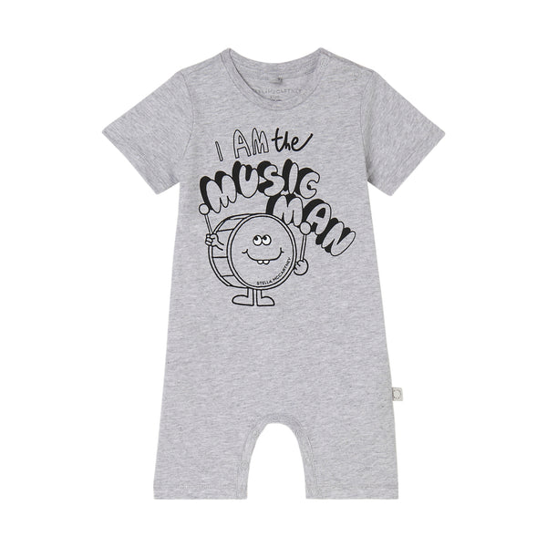BABY BOY SS MUSIC MAN ROMPER