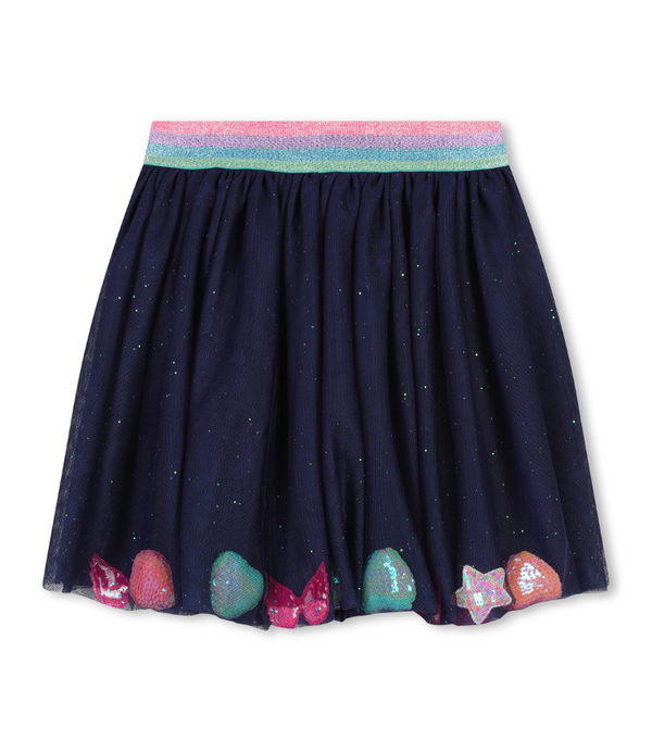 Girl Glitter Lined Tulle Skirt