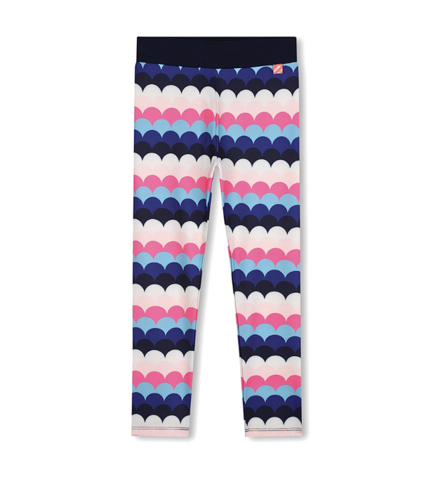 Girl Legging Seashell Print