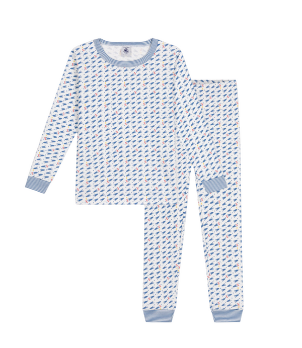 Boy Long-Sleeve Rocket Pajamas