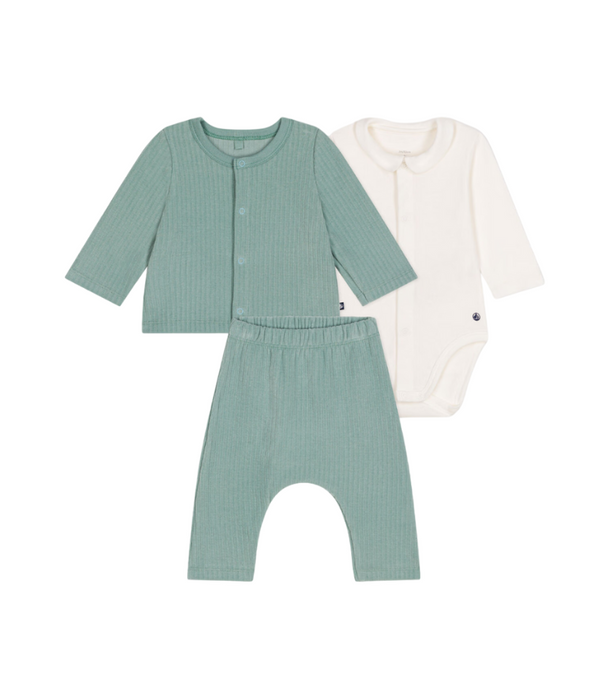 Baby Unisex 3Pc In velour