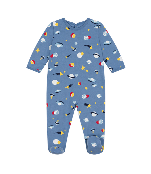 Baby Boy Space Fleece Pajamas