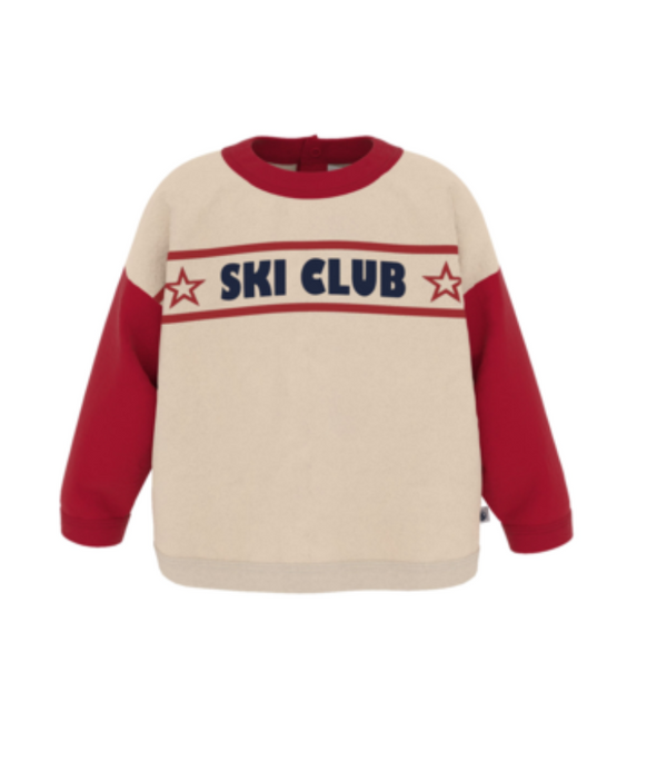 Baby's boy Ski club sweatshirt